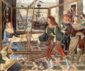 El regreso de Odiseo Renacimiento Pinturicchio